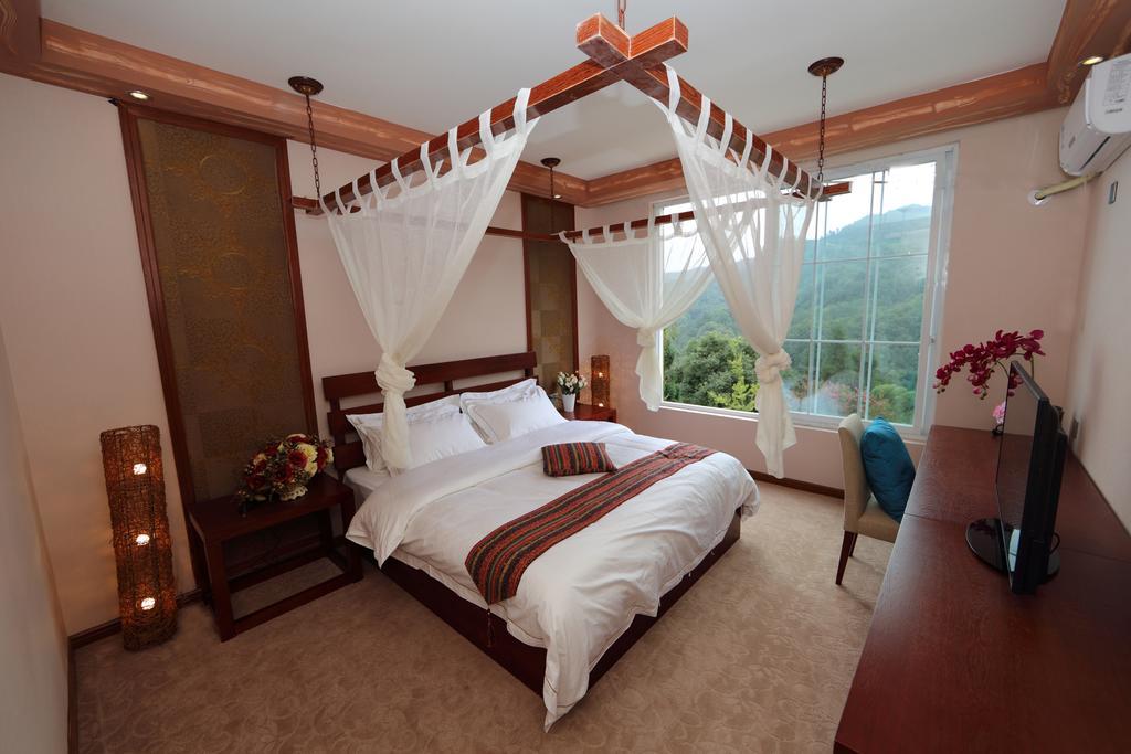 Panshan Tingquan Tuwo Holiday Resort 乐山 客房 照片