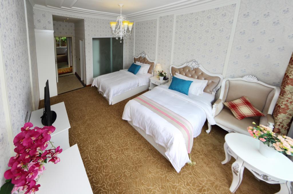 Panshan Tingquan Tuwo Holiday Resort 乐山 客房 照片